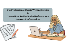 Professional thesis writing service helps to use literature and podcasts as a reliable source of info